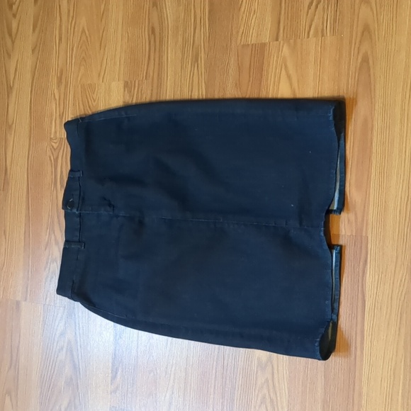 J.Brand Willia Inkwell Denim Pencil Skirt - Picture 3 of 7